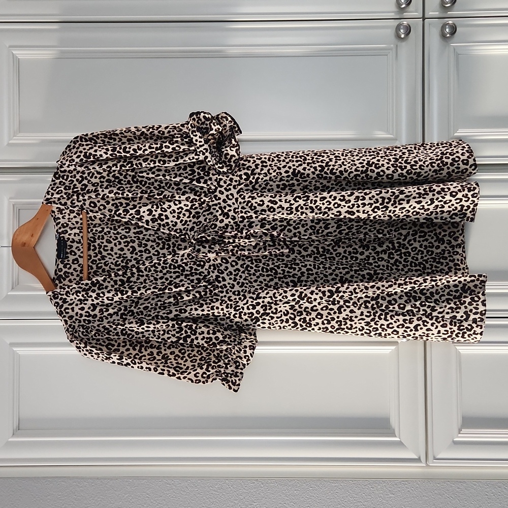 NWT ASOS | $49 Leopard Print Mini Dress - Picture 5 of 6